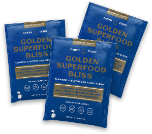 Golden superfood bliss 3 pouches.